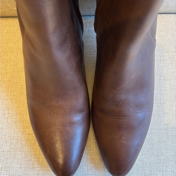 Cole Haan “Chrystie” High Heel Leather Knee Boots Women’s 8B Brown - Picture 12 of 15